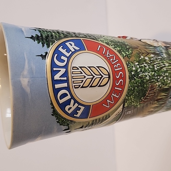 VTG Erdinger Weissbräu beer glass - Picture 2 of 11